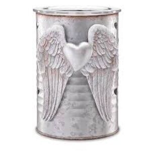 Scentsy Silver Angel Wings Warmer